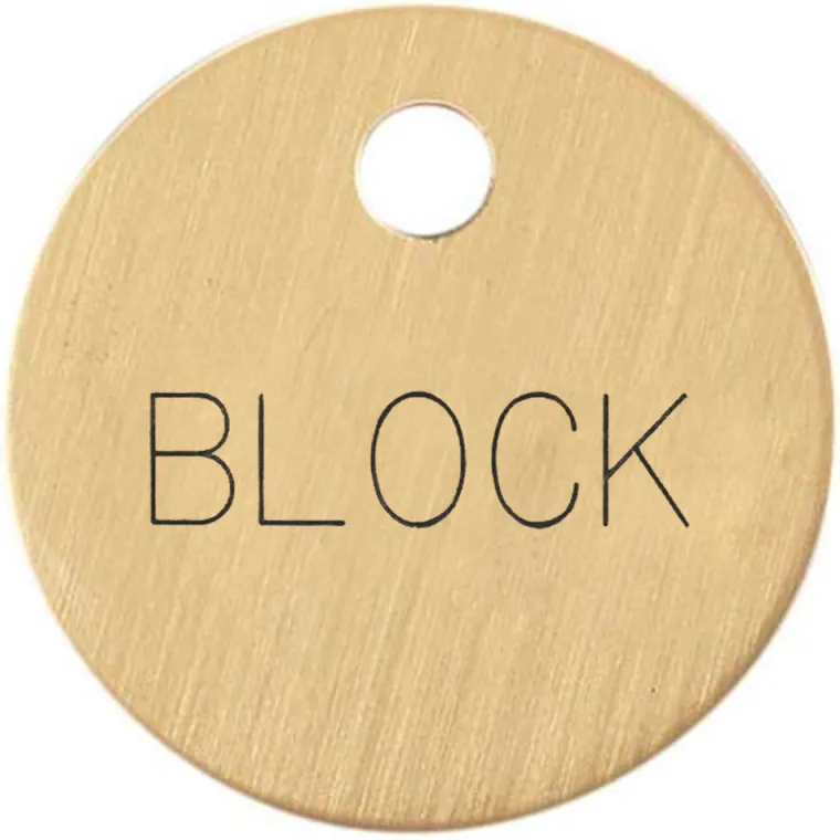 1-round-bridle-accessory-tag-lbMYSYjU-0.webp Sale DOVER DROPSHIP 1'' Round Bridle & Accessory Tag