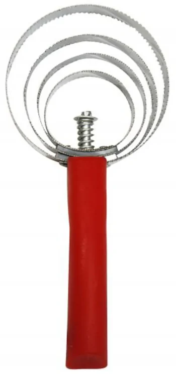 Outlet SHILOH STABLES TACK Round Metal Curry with Handle Stainless