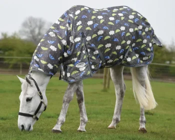 Fashion WEATHERBEETA ® ComFiTec™ Essential Mesh II Combo Neck Fly Sheet Umbrella Print