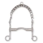 Hot PARTRADE Metalab Weymouth Bit -Thick Low Port Stainless Steel