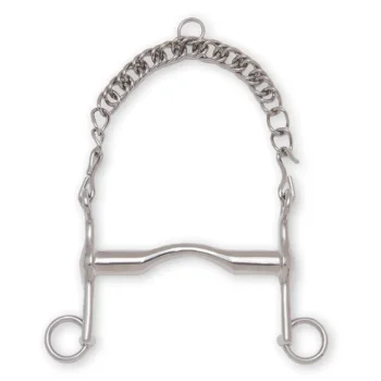 Hot PARTRADE Metalab Weymouth Bit -Thick Low Port Stainless Steel