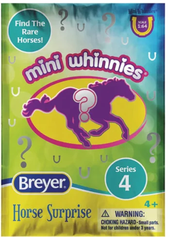 Fashion REEVES INTERNATIONAL Breyer® Mini Whinnies® Horse Surprise, Series 4