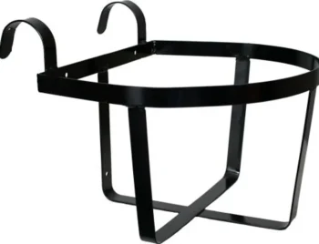 New SHILOH STABLES TACK Portable Bucket Hanger Black