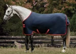 Hot HORSEWARE ® Ireland Exclusive 600D 200 Gram Ripstop Turnout Blanket Navy/Red