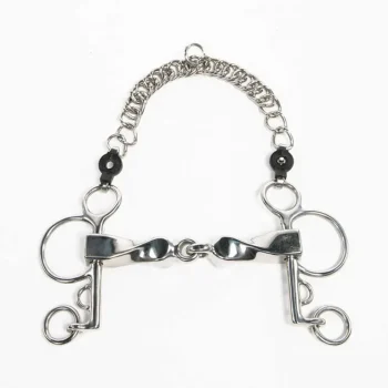 Hot PARTRADE Metalab Jointed Twisted Short Lever Pelham Bit Stainless Steel