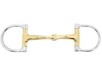 Hot INT RIDING HELMET Marcel Toulouse Pony D-Ring Snaffle Bit German Silver