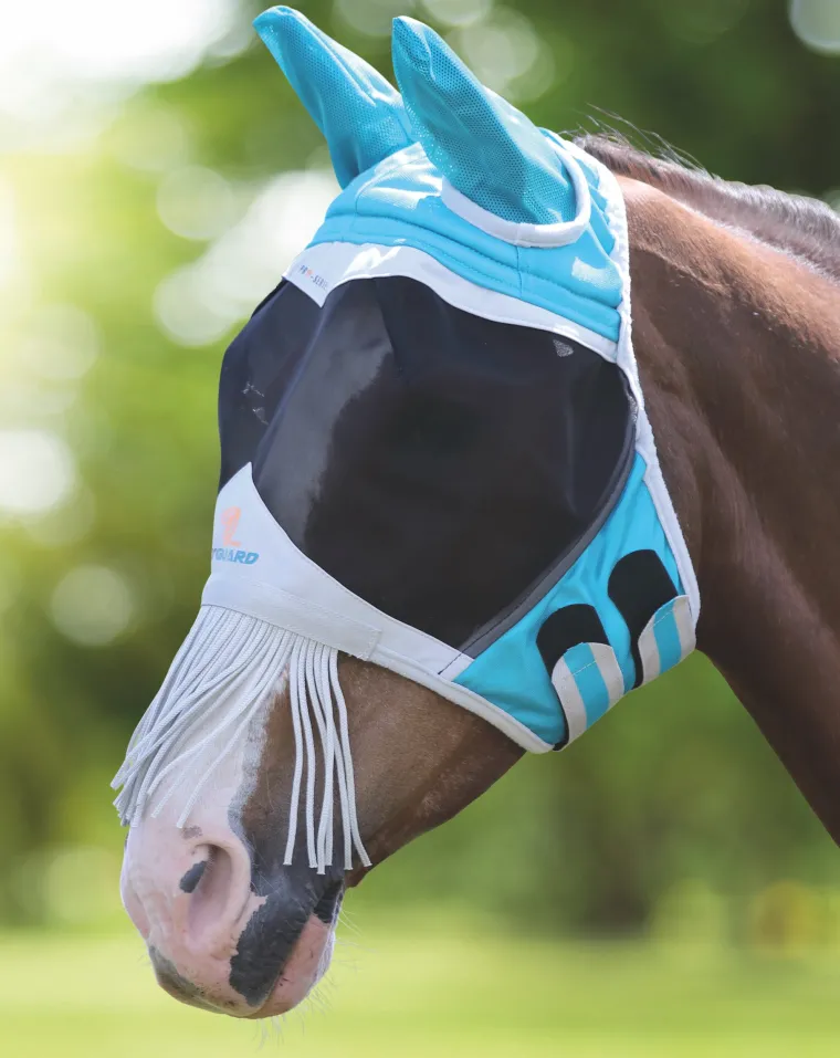 IUYjKVCS_1.webp Discount SHIRES EQUESTRIAN Shires Fine Mesh Fly Mask (Ears & Nose Fringe)
