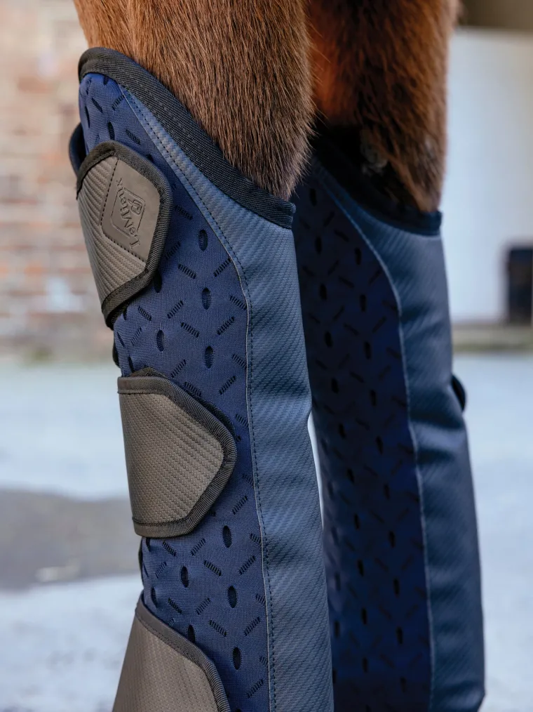 MKPyuqQS_2.webp Sale HORSE HEALTH TRADE LeMieux® Kudos 3D Mesh Travel Boots Navy