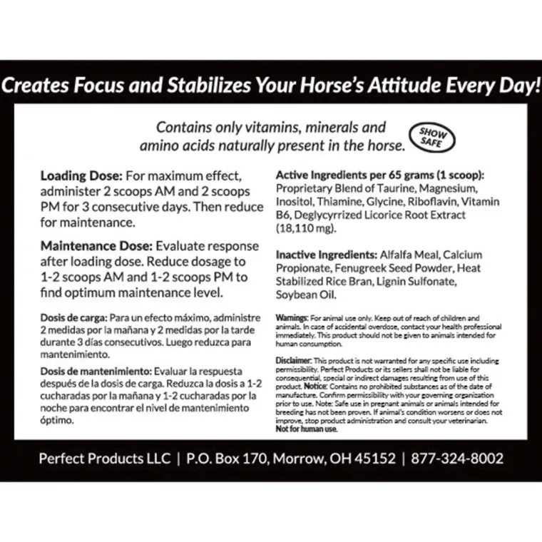 MneUuYxl_1.webp Hot PERFECT PRODUCTS Perfect Prep EQ™ Training Day+ Calming Pellets, 10 Pounds