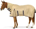 Fashion ERS Equi-Essentials Soft Mesh Fly Sheet with Attached Neck Tan