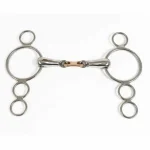 Best PARTRADE Metalab Double Jointed French Link Continental Gag Bit Stainless Steel