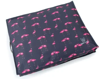 Outlet SHIRES EQUESTRIAN Shires Digby & Fox Comfort Dog Mattress Flamingo Print