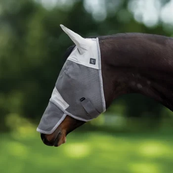 Discount ALLIANZ CLOTHING Rider’s International™ Fly Mask with Ears & Nose Grey