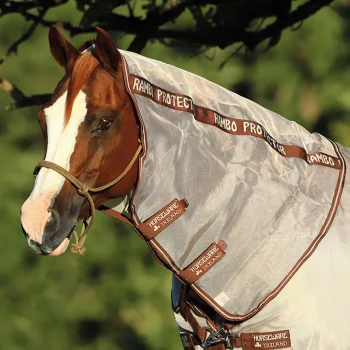 Sale HORSEWARE ® Ireland Rambo® Protector Quarter Horse Optional Neck Cover Oatmeal/Brown