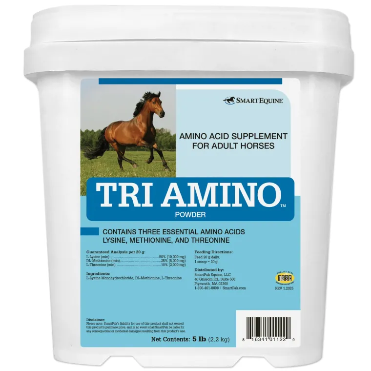 RLhmcSLa_0.webp Online SMARTPAK Tri-Amino by SmartEquine™ - 5 lbs