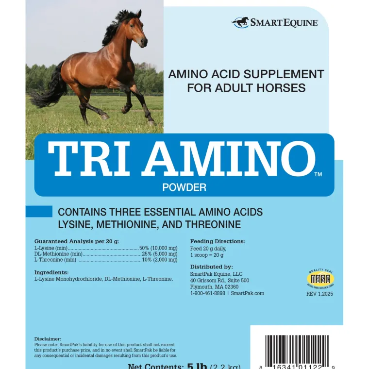 RLhmcSLa_1.webp Online SMARTPAK Tri-Amino by SmartEquine™ - 5 lbs
