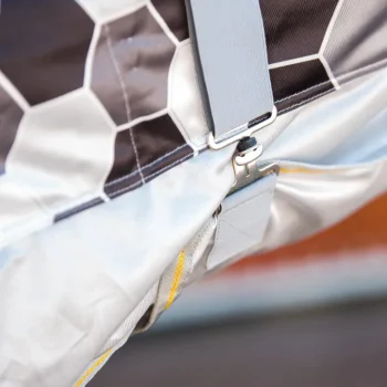 Clearance WORLD EQUSTRN BRNDS Equilibrium Field Relief Fly Sheet White/Black/Grey