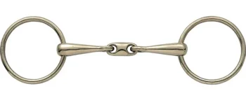 Clearance SHIRES EQUESTRIAN Shires Loose Ring Copper Alloy Training Bit - 14mm Stainless Steel