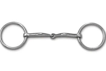 New TOKLAT ORIGINALS Myler® Loose Ring MB 09 3/8 Sweet Iron Stainless Steel