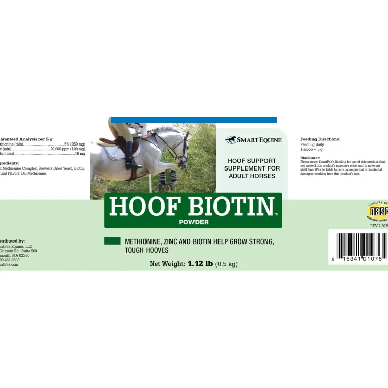UrGrbIAg_1.webp Online SMARTPAK Hoof Biotin Powder by SmartEquine™ - 1.12 lb