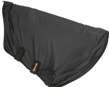 Hot BACK ON TRACK BOT LL Back on Track® Royal Mesh Deluxe Neck Cover Black