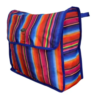 Fashion SHILOH STABLES TACK Showman® Stall-Front Storage Bag Neon Serape