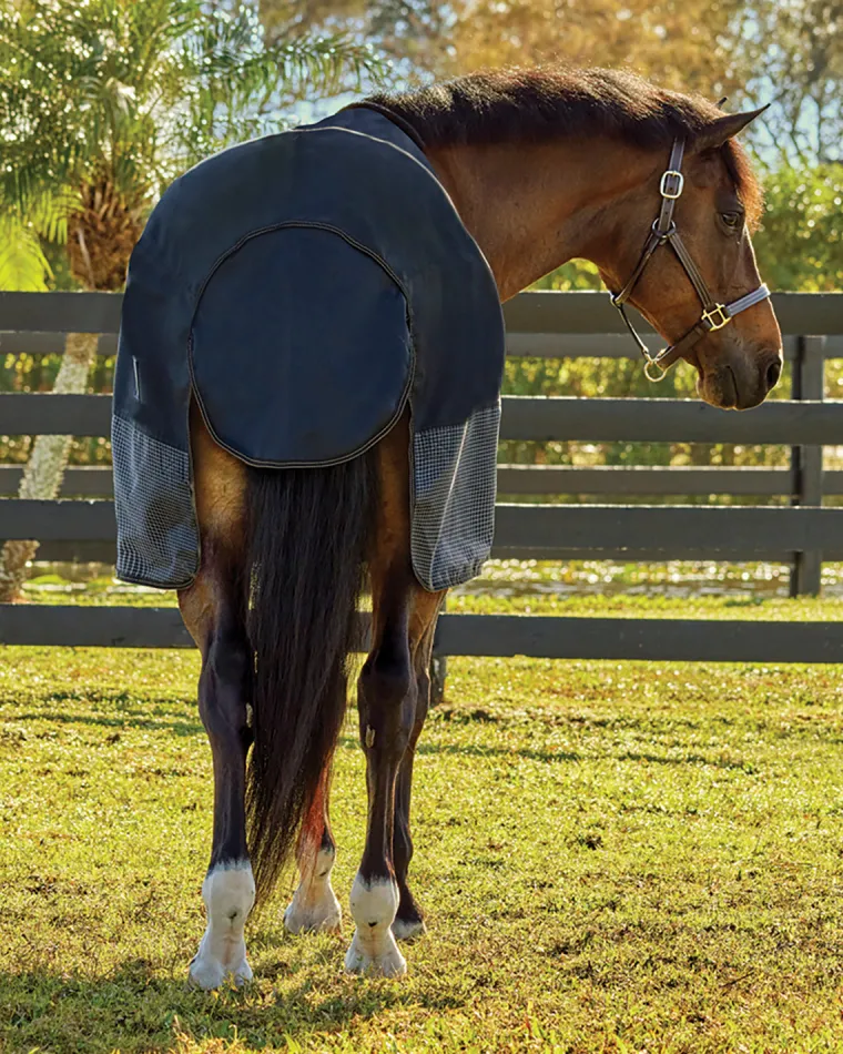 WYEJCxAZ_2.webp Online S.K. EXPORTS Rider’s International™ 600D Reflective Turnout Sheet Black/Reflective