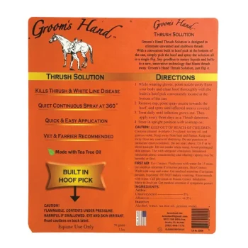 Clearance RJ MATTHEWS Groom’s Hand Thrush Solution® Purple