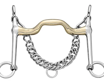 Clearance GEM-HERM SPRENGER Herm Sprenger® Sensogan® KK Dressage Bit - 18 mm mouth; 13 cm shanks