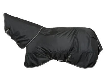 New BACK ON TRACK BOT LL Back on Track® Obsidian 150G Turnout Blanket with Neck Cover Black