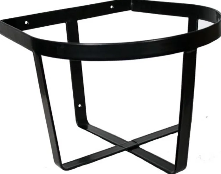 aNRrddhG_0.webp Outlet SHILOH STABLES TACK Stationary Bucket Hanger Black