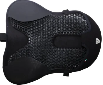 Outlet AMAHORSE TRADING SRL Acavallo® Ortho Coccyx Gel In Dri-Lex® Seat Saver - Dressage Black