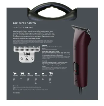 Discount ANDIS COMPANY Andis® AGC Super 2-Speed™ Clipper With T-84 Blade