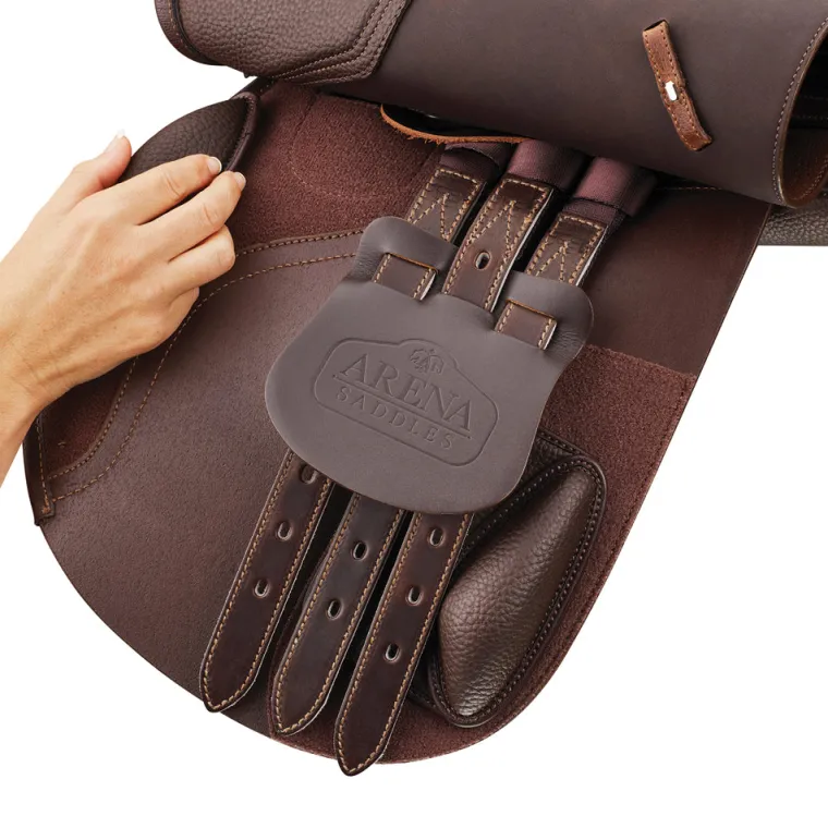 arena-close-contact-saddle-yrQsFstX-3.webp Clearance SADDLERY BRANDS INTL Arena Close Contact Saddle Brown