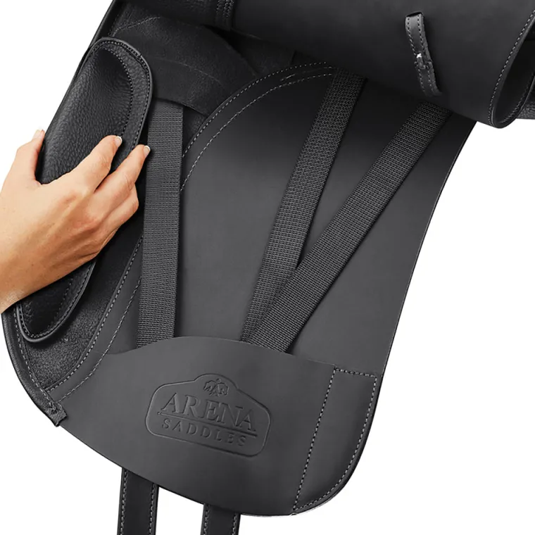 arena-dressage-saddle-jXAWigji-6.webp Best SADDLERY BRANDS INTL Arena Dressage Saddle Black