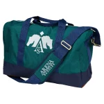 Clearance SADDLERY BRANDS INTL Arena Duffel Bag Dark Green/Navy/White