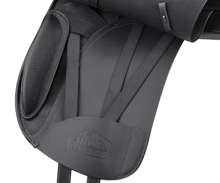arena-pony-dressage-saddle-PqJOzaLH-1.webp Best SADDLERY BRANDS INTL Arena Pony Dressage Saddle Black