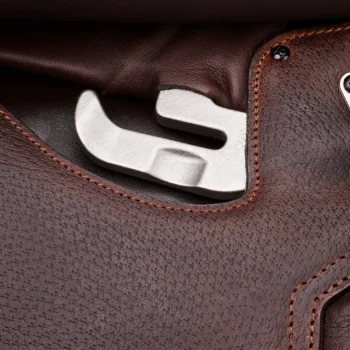 Hot SADDLERY BRANDS INTL Arena Pony Monoflap Jump Saddle Brown