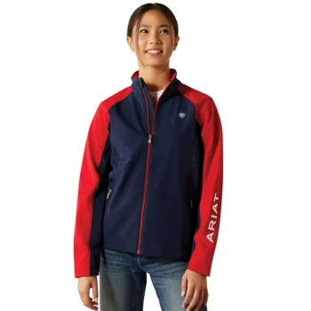 Discount ARIAT-APPAREL Ariat® Kids Team EQ Jacket Navy/Red