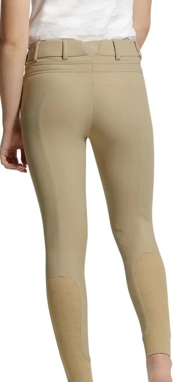 Sale ARIAT-APPAREL Ariat® Kids’ Tri Factor EQ Knee-Patch Breech Olympia Tan