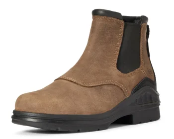 New ARIAT ® Ladies’ Barnyard Twin Gore Waterproof Boots II Antique Brown