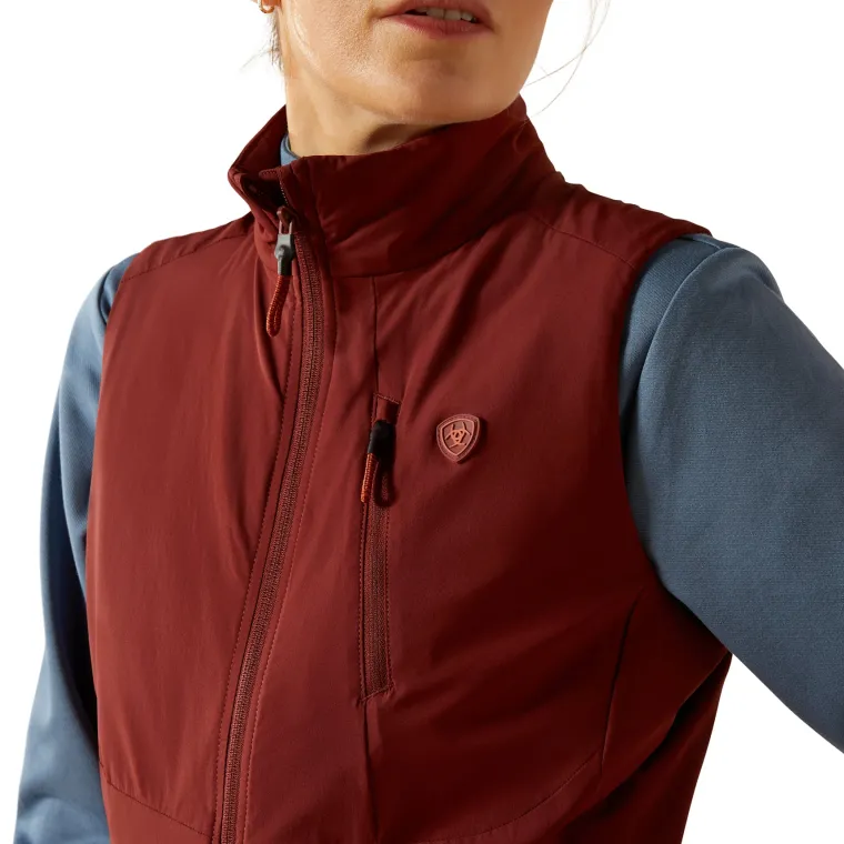 ariat-ladies-rion-stretchshell-QyPKFrIT-2.webp Online ARIAT-APPAREL Ariat® Ladies’ Rion Stretchshell Vest Madder Brown
