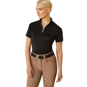 Sale ARIAT-APPAREL Ariat® Ladies’ Soquel Quarter-Zip Short Sleeve Shirt