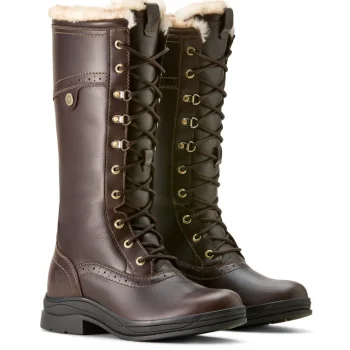 Fashion ARIAT ® Ladies’ Wythburn II Sherpa Waterproof Boot Dark Mocha