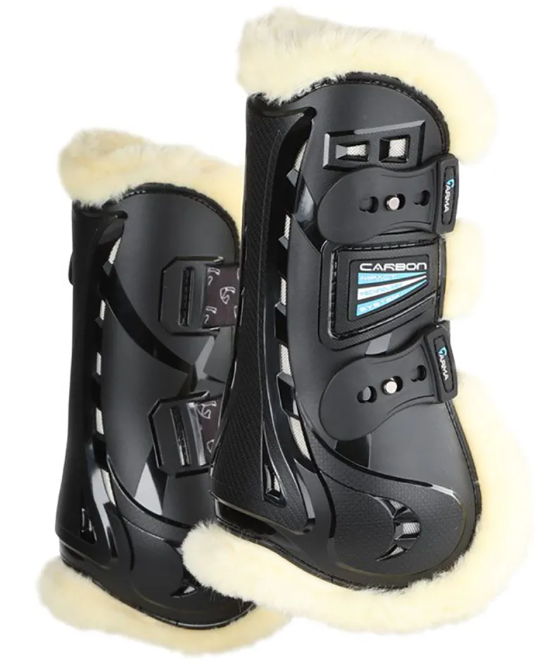 arma-carbon-supafleece-tendon-TWdlZnAI-0.webp New SHIRES EQUESTRIAN ARMA Carbon SupaFleece Tendon Boots Black