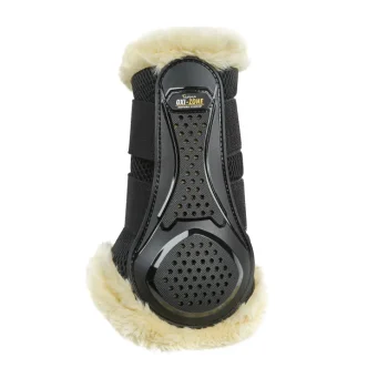 Best SHIRES EQUESTRIAN ARMA Oxi-Zone SupaFleece Brushing Boots Black
