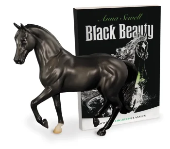 Outlet REEVES INTERNATIONAL Breyer® Classics® Black Beauty Horse and Book Set