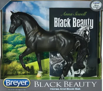 Outlet REEVES INTERNATIONAL Breyer® Classics® Black Beauty Horse and Book Set