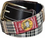 Sale JPC EQUESTRIAN Baker® Ladies’ Classic Plaid Belt Brown Leather/Plaid