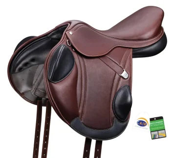 Fashion SADDLERY BRANDS INTL Bates Advanta Monoflap Eventing Saddle